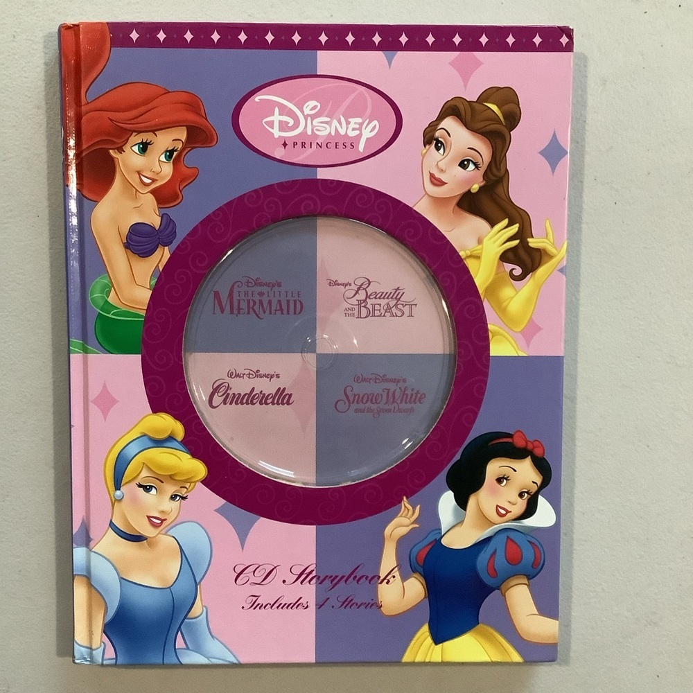Disney Princess Story Book Hardcover Book